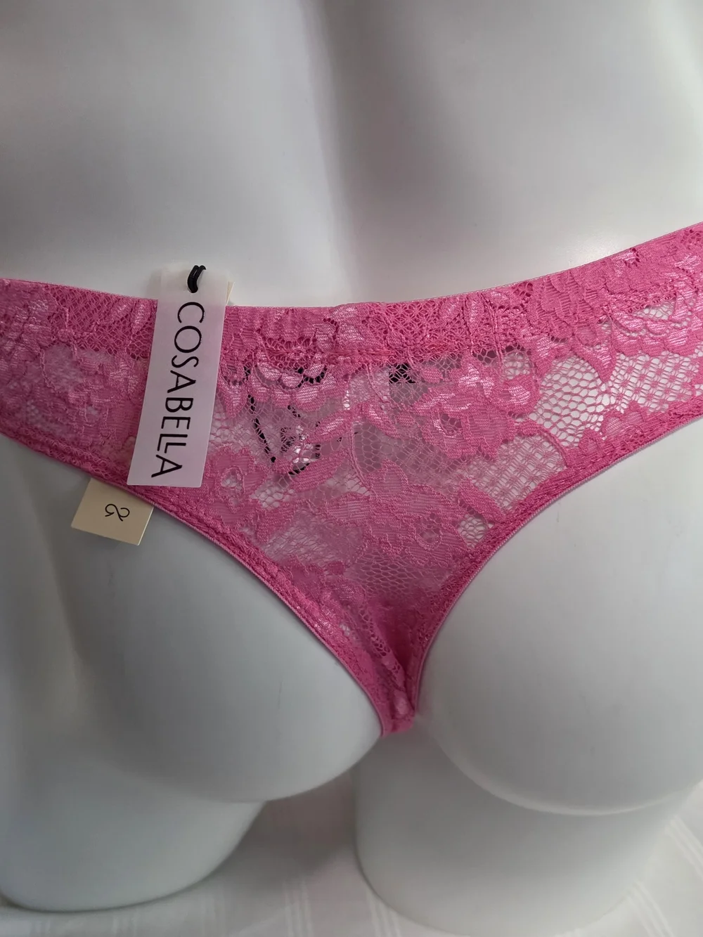 Cosabella Pink Lace Men's G-String Sexy Fit